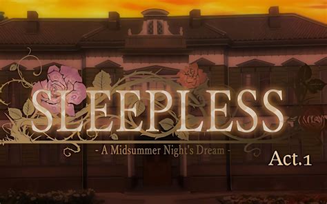 sleepless a midsummer nights dream the animation|Sleepless AMidsummer Nights Dream The Animation 1 IH 7a